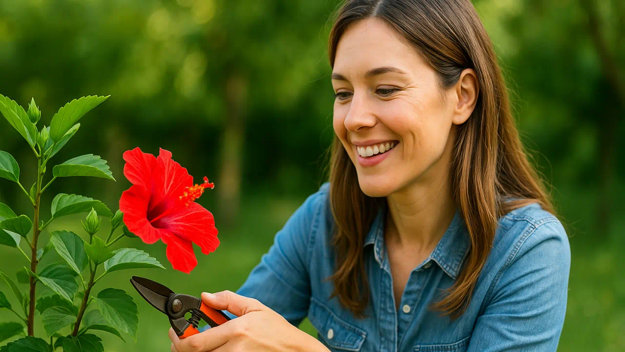 Rosa-da-China aprenda a podar corretamente e prolongar a floração