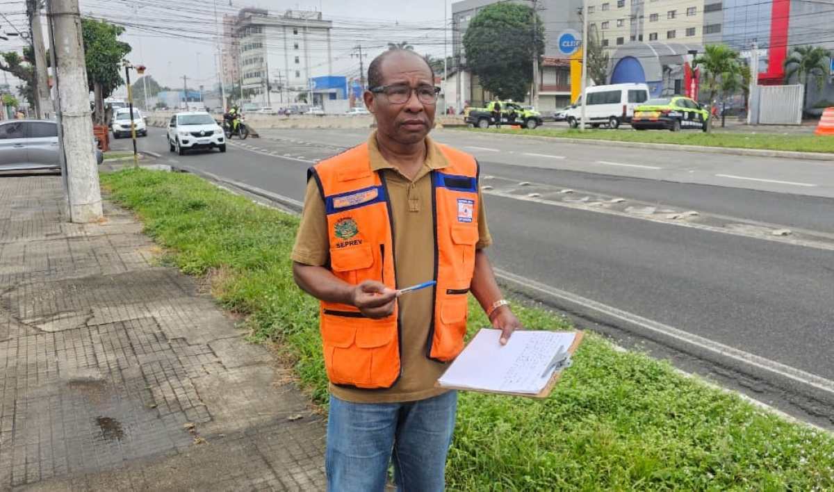 Antônio José - coordenador da Defesa Civil de Feira de Santana