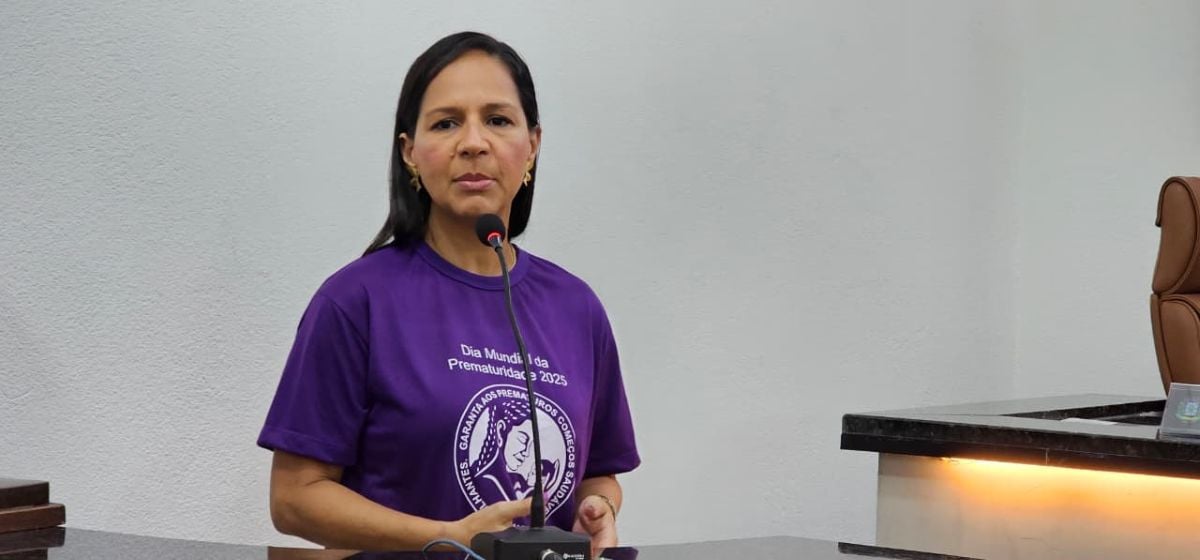 ato na câmara de vereadores chama atenção para riscos da prematuridade