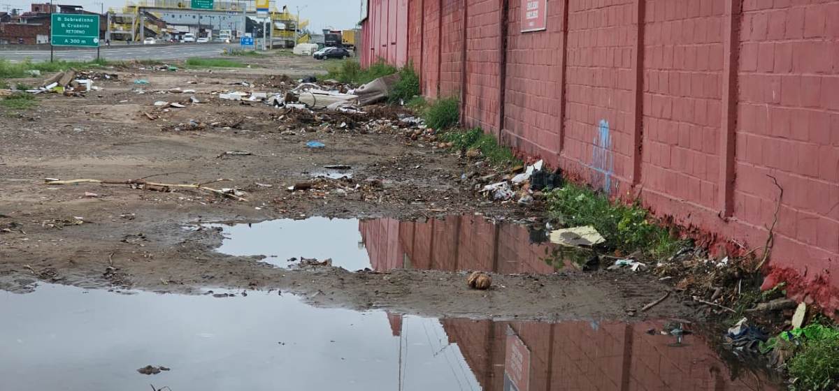 Moradores do bairro Jardim Cruzeiro sofrem há cerca de 20 anos com descarte irregular de lixo na rua Campo Formoso