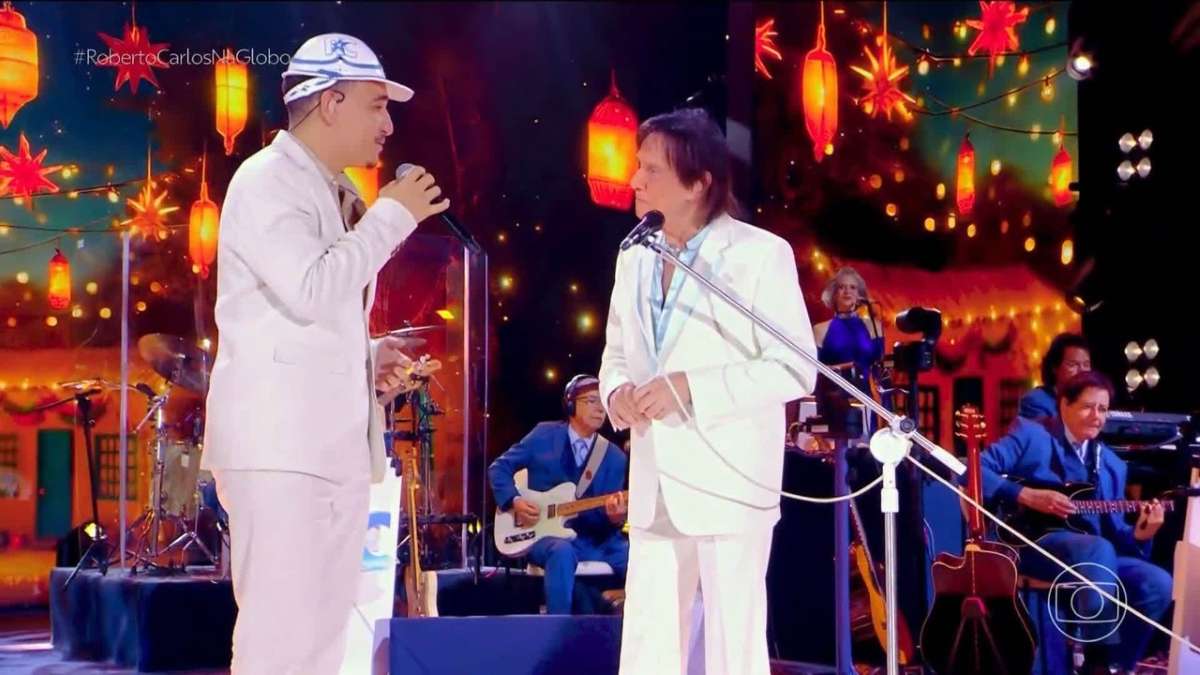 João Gomes e Roberto Carlos 