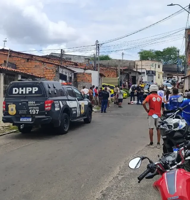 Jovem de 19 anos é morto na Rua Nova - ft ed santos acorda cidade - 1 - Vinícius José de Almeida Mota