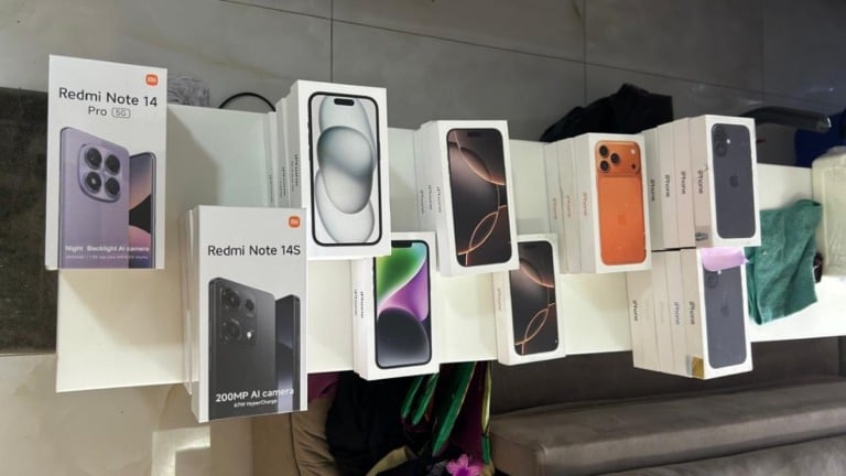 Operação contra comércio irregular de eletrônicos