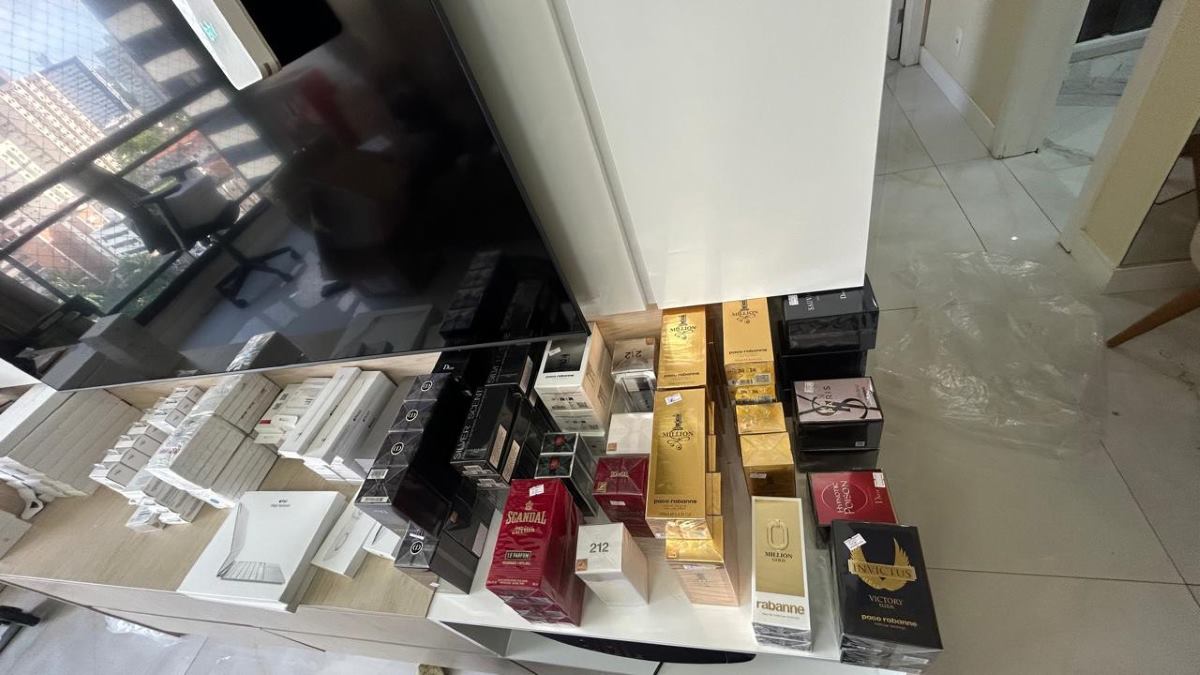 Operação contra comércio irregular de eletrônicos