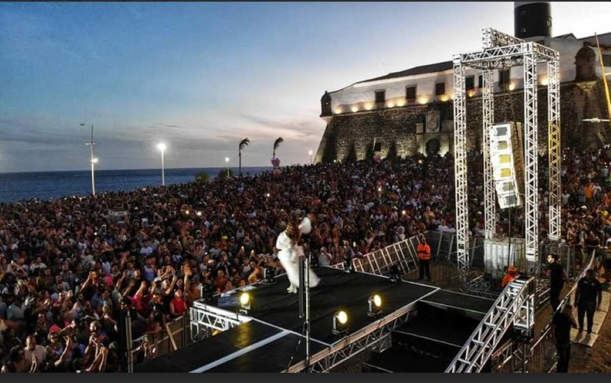 Pôr do Som de Daniela Mercury | Foto: Wuiga Rubini/GOV-BA