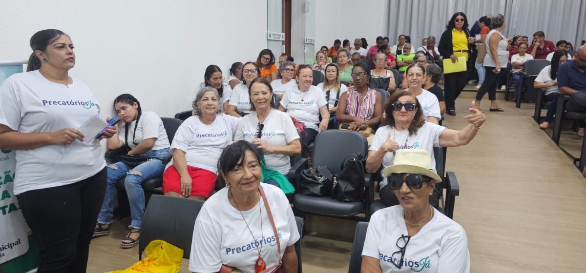 Professores na câmara