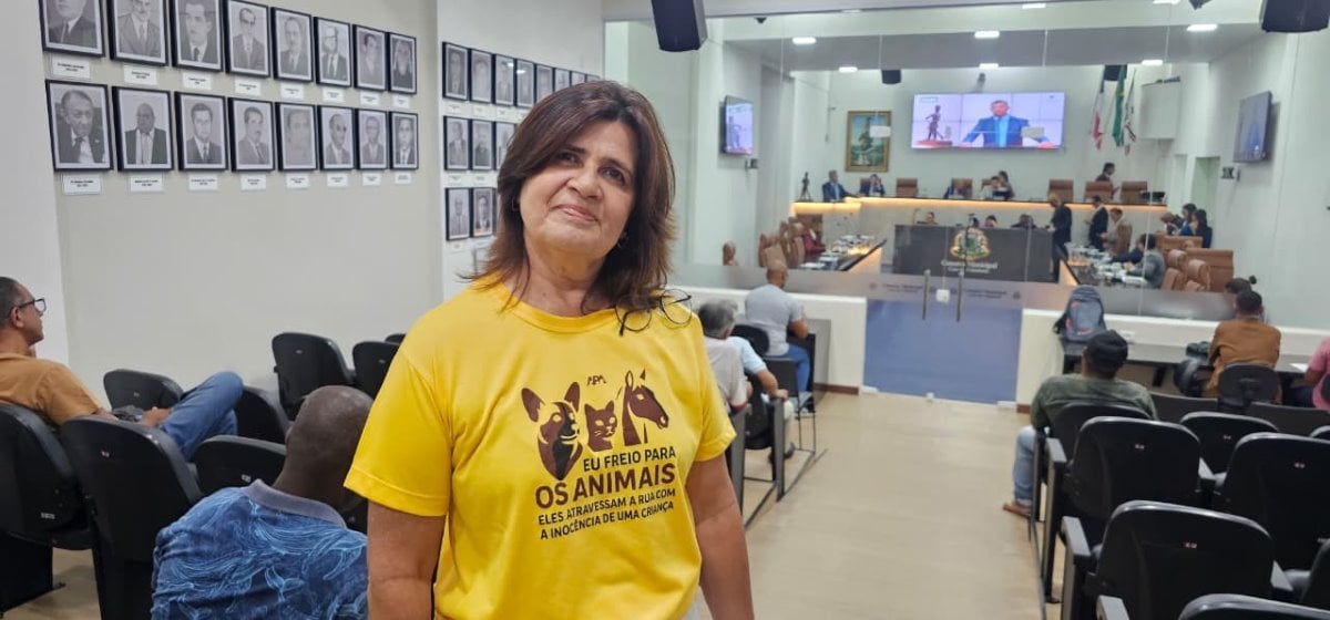 Sandra Lima, presidente da Associação de Proteção aos Animais (APA)