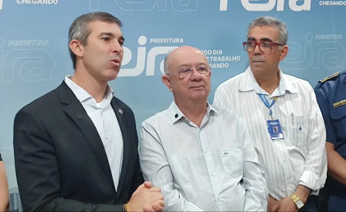 Termo de Cooperação para integrar câmaras de videomonitoramento é assinado pela Prefeitura de Feira de Santana e a SSP