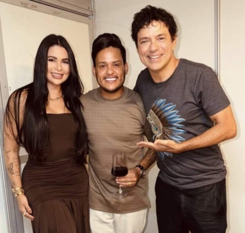 Thayná Santiago, Thiago Aquino e Jorge Vercillo 