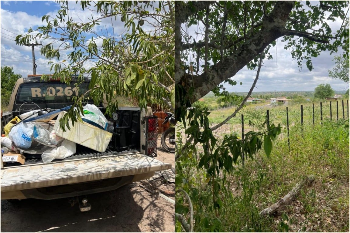 Polícia localiza laboratório de refino de cocaína no Campo do Gado Novo