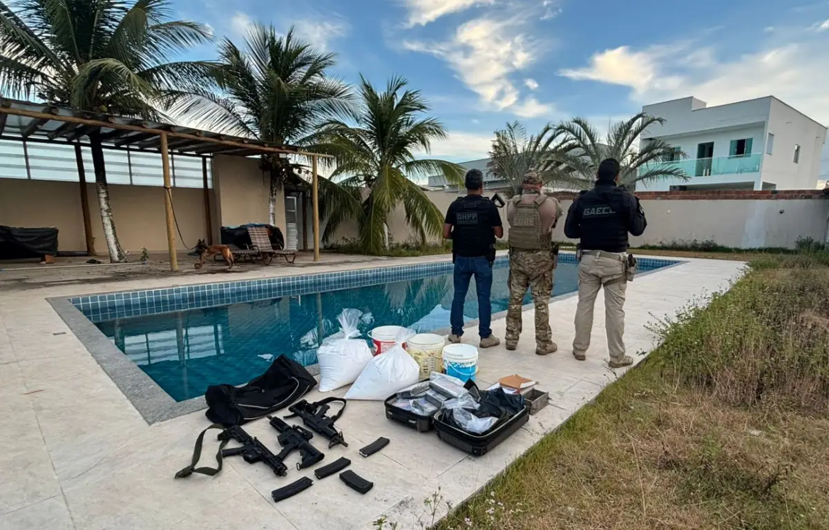 Depósito do tráfico é desarticulado na Bahia; líder do grupo é preso em São Paulo