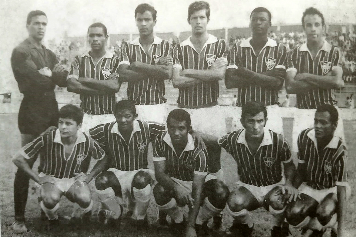 jogadores do Fluminense de Feira