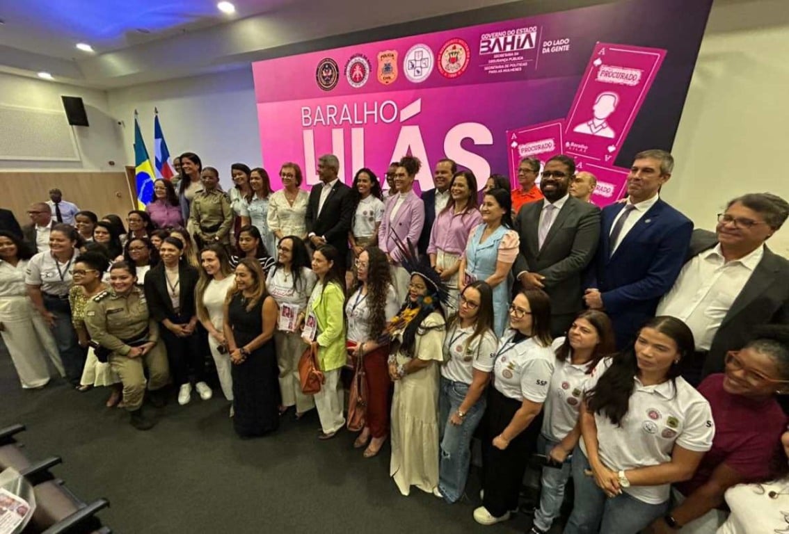 Baralho Lilás: SSP cria ferramenta que irá exibir 16 foragidos por crimes de violência contra mulheres