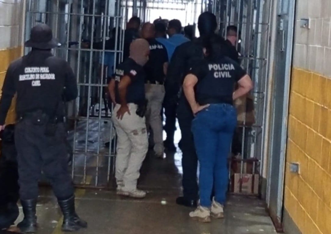 operação na prisão