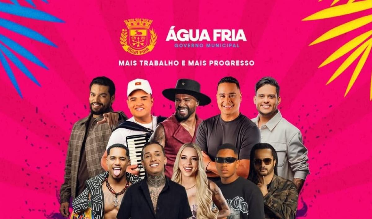Água Fria Fest | Foto: Reprodução/ Instagram (@prefeituradeaguafria)
