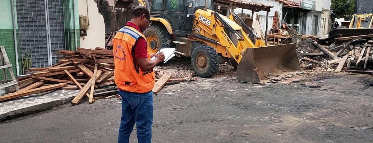 Antônio José do Rosário, coordenador da Defesa Civil | Foto: Ney Silva/ Acorda Cidade
