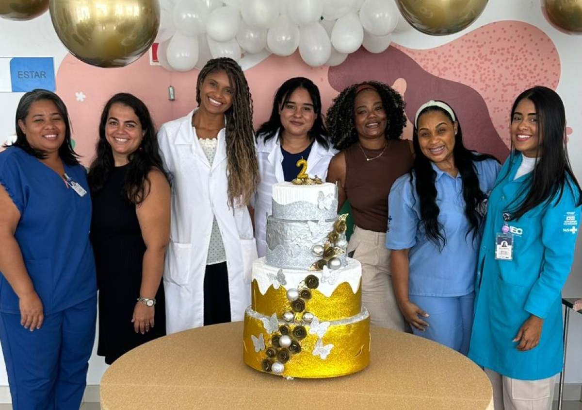 Casa da Gestante, Bebê e Puérpera do HEC celebra dois anos Casa da Gestante, Bebê e Puérpera do HEC celebra dois anos