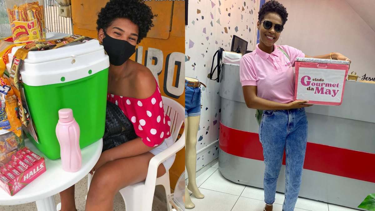 Conheça a feirense que mudou de carreira com geladinho gourmet