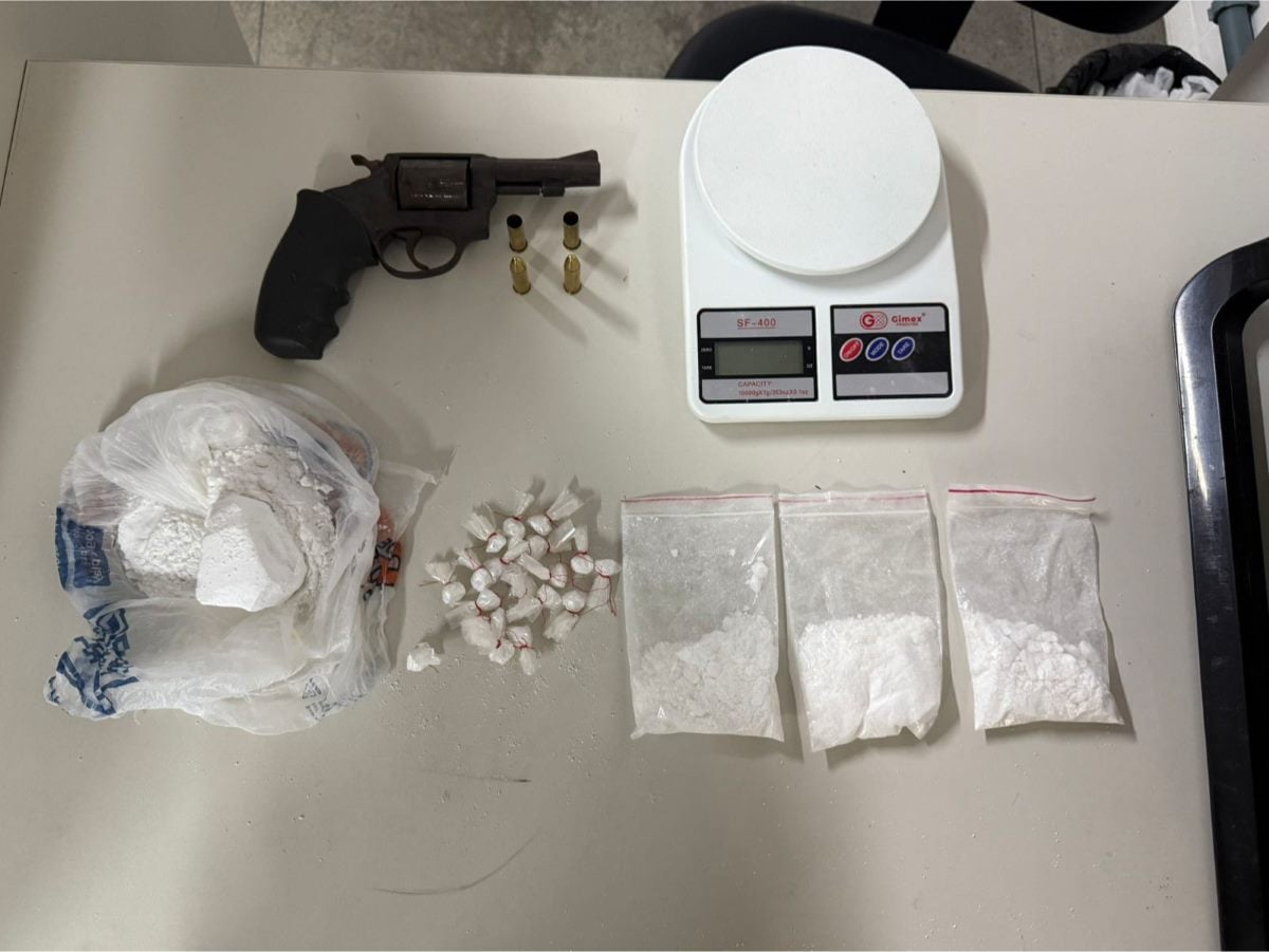 Material apreendido no bairro Gabriela durante Operação Força Total