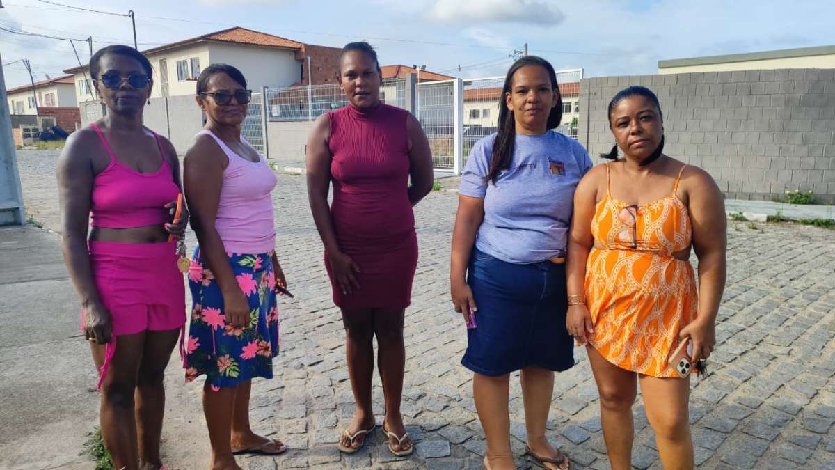 Moradores do Condomínio Residencial Campo Belo | Foto: Ed Santos/ Acorda Cidade