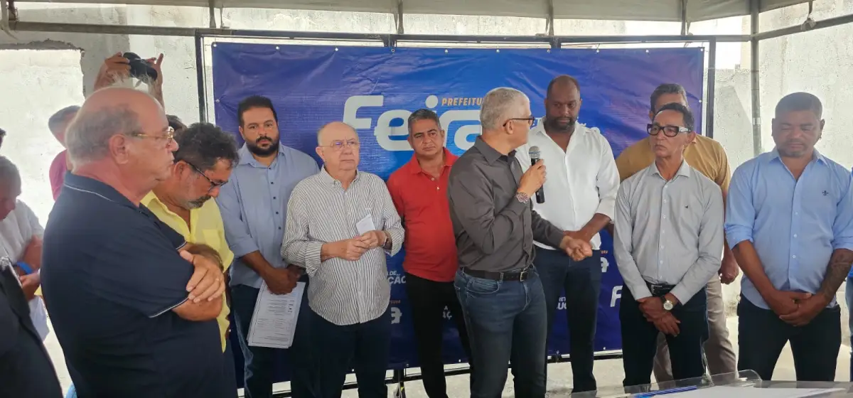 Prefeitura dá Ordem de Serviço para construção da maior creche de Feira de Santana