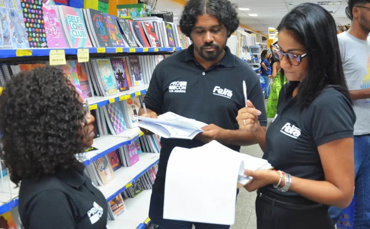 Procon - lojas - material escolar