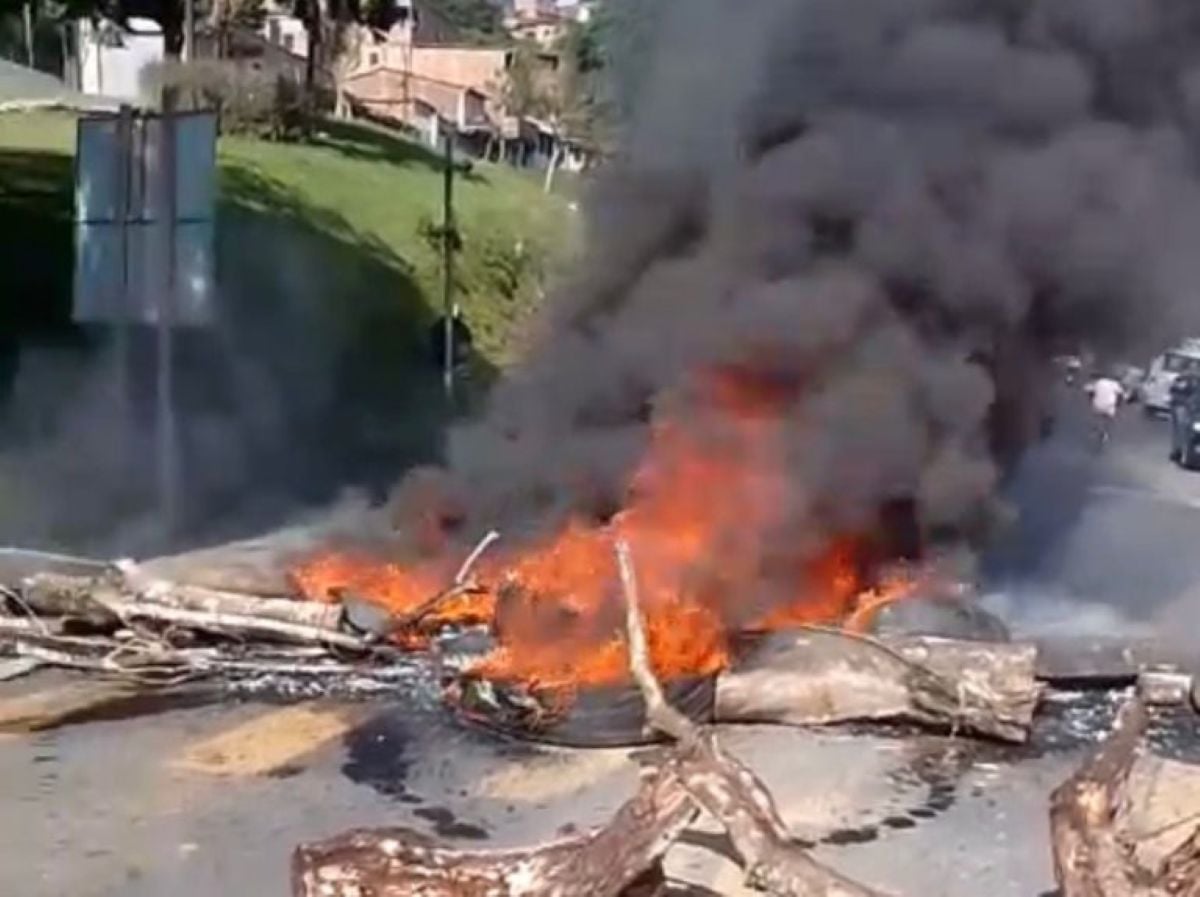 Protesto de produtores de cacau no sul da Bahia