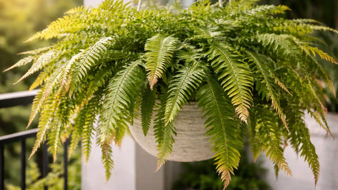 Samambaia-havaiana 4 erros de vento que detonam as folhas e acabam com o visual