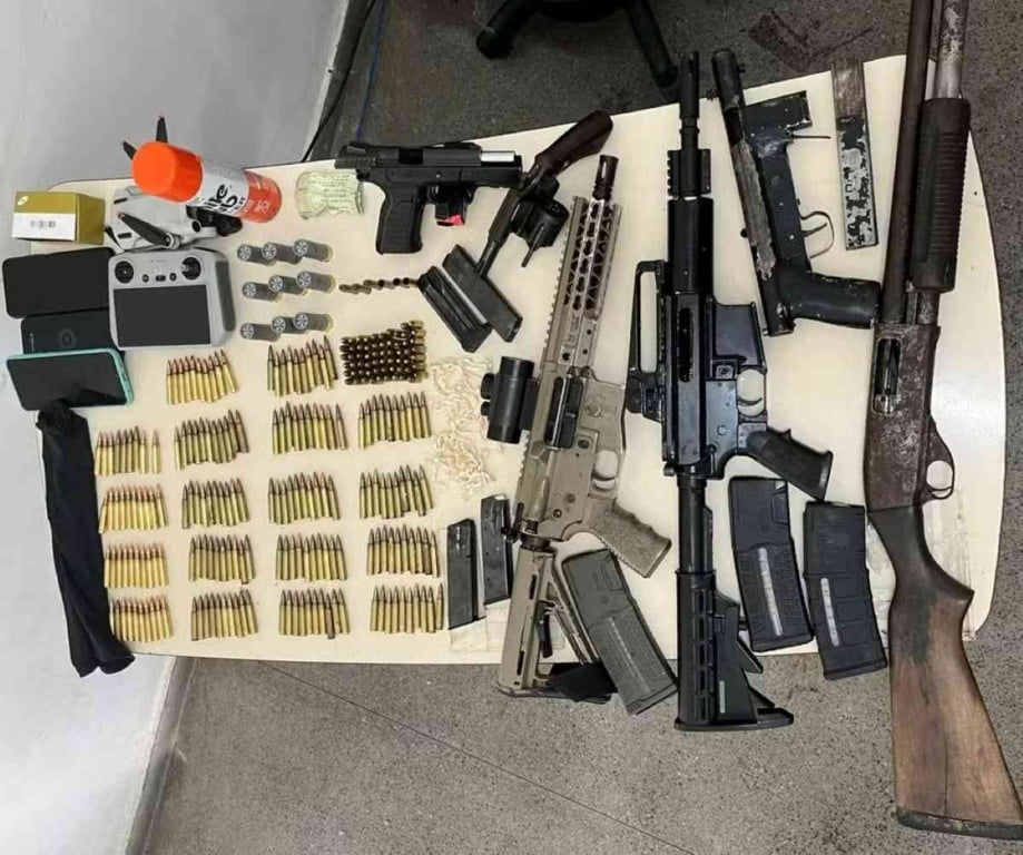 Material apreendido com os suspeitos em Itajuípe