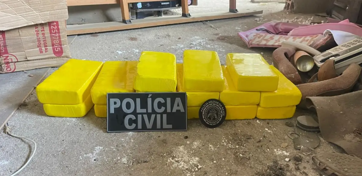 Polícia apreende 15 quilos de cocaína e armas no sudoeste da Bahia