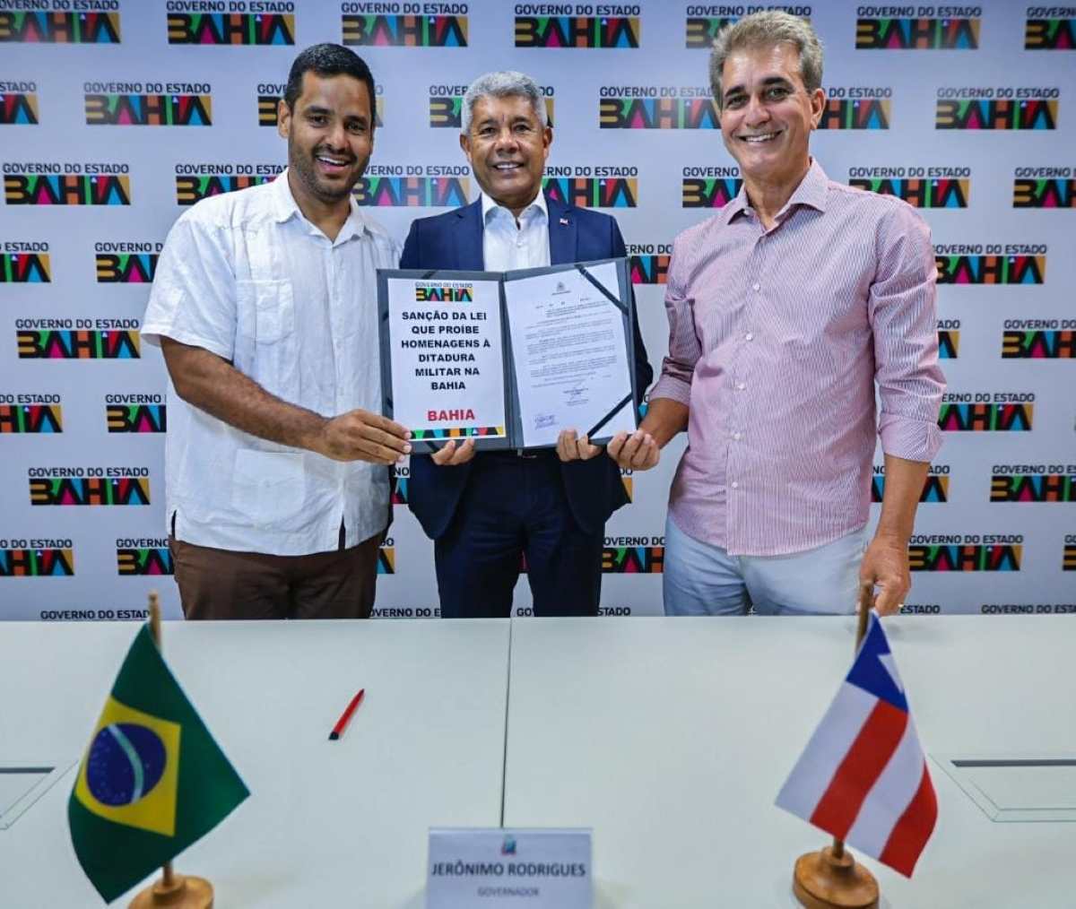 Governador Jerônimo Rodrigues e Robinson Almeida