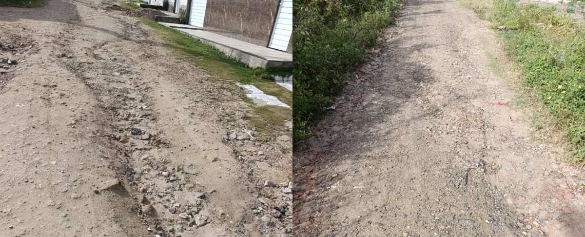 Moradores denunciam lixo, ruas sem identificação, risco de alagamentos e vias esburacadas em Feira de Santana