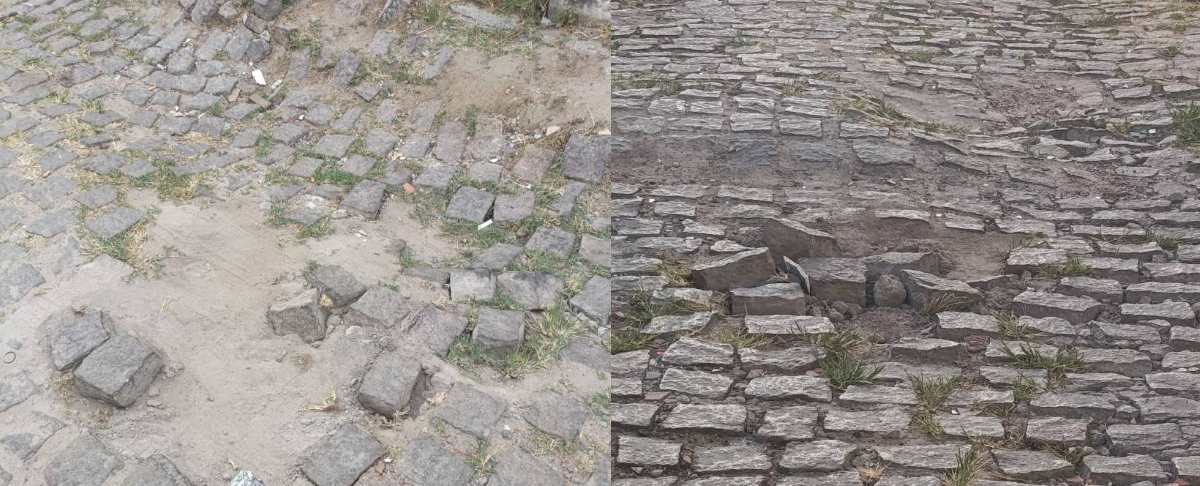 Moradores denunciam lixo, ruas sem identificação, risco de alagamentos e vias esburacadas em Feira de Santana