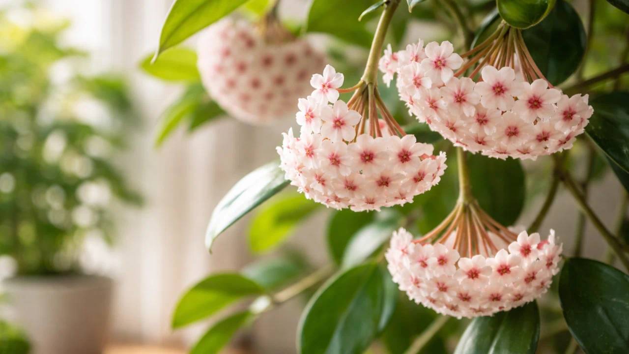 4 estímulos de luz e adubação que favorecem a floração da flor-de-cera durante meses