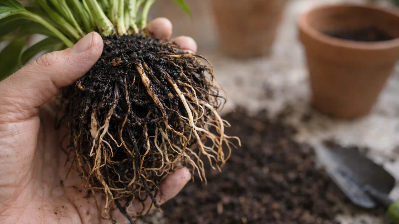 4 sinais de que sua planta está com raiz apodrecendo e como identificar antes que seja tarde