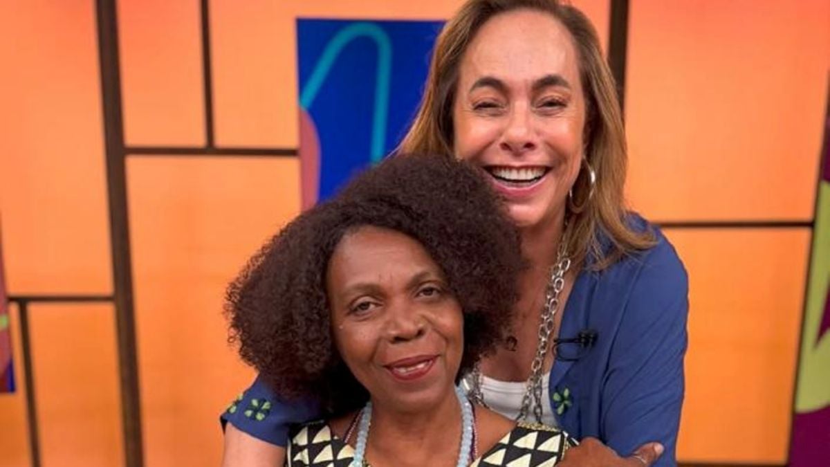 Professora Ana Rita Machado e Cissa Guimarães