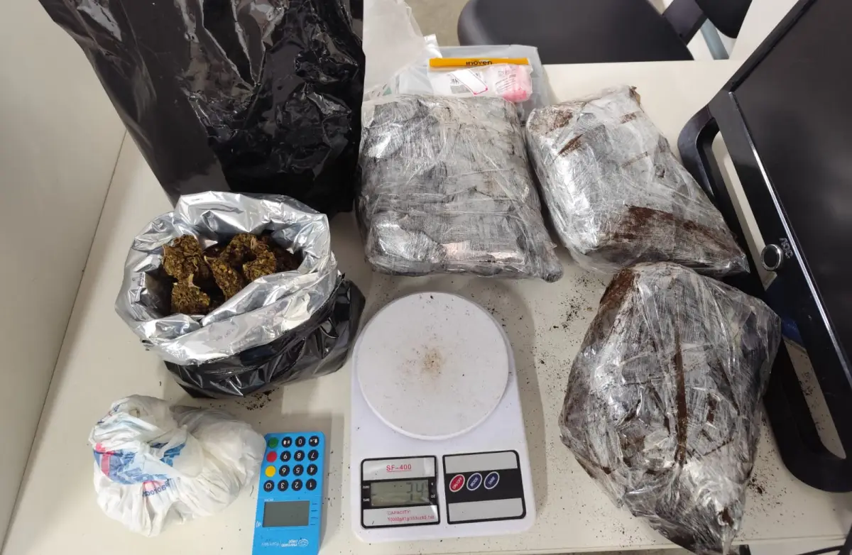 Apreensão de drogas