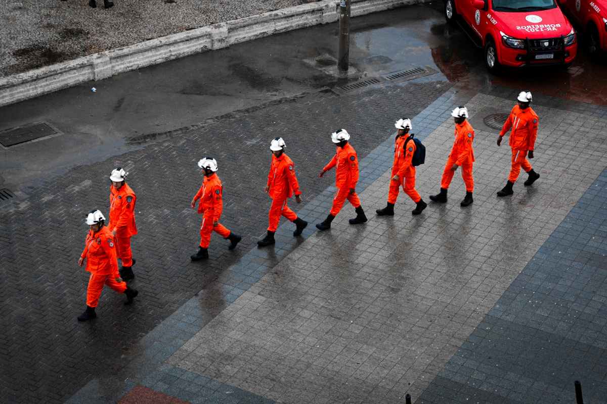 Bombeiros no Carnaval de Salvador Bombeiros no Carnaval de Salvador