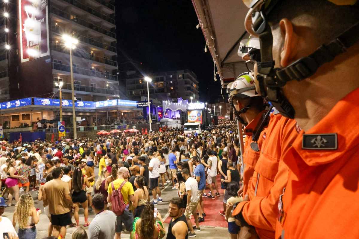 Bombeiros no Carnaval de Salvador