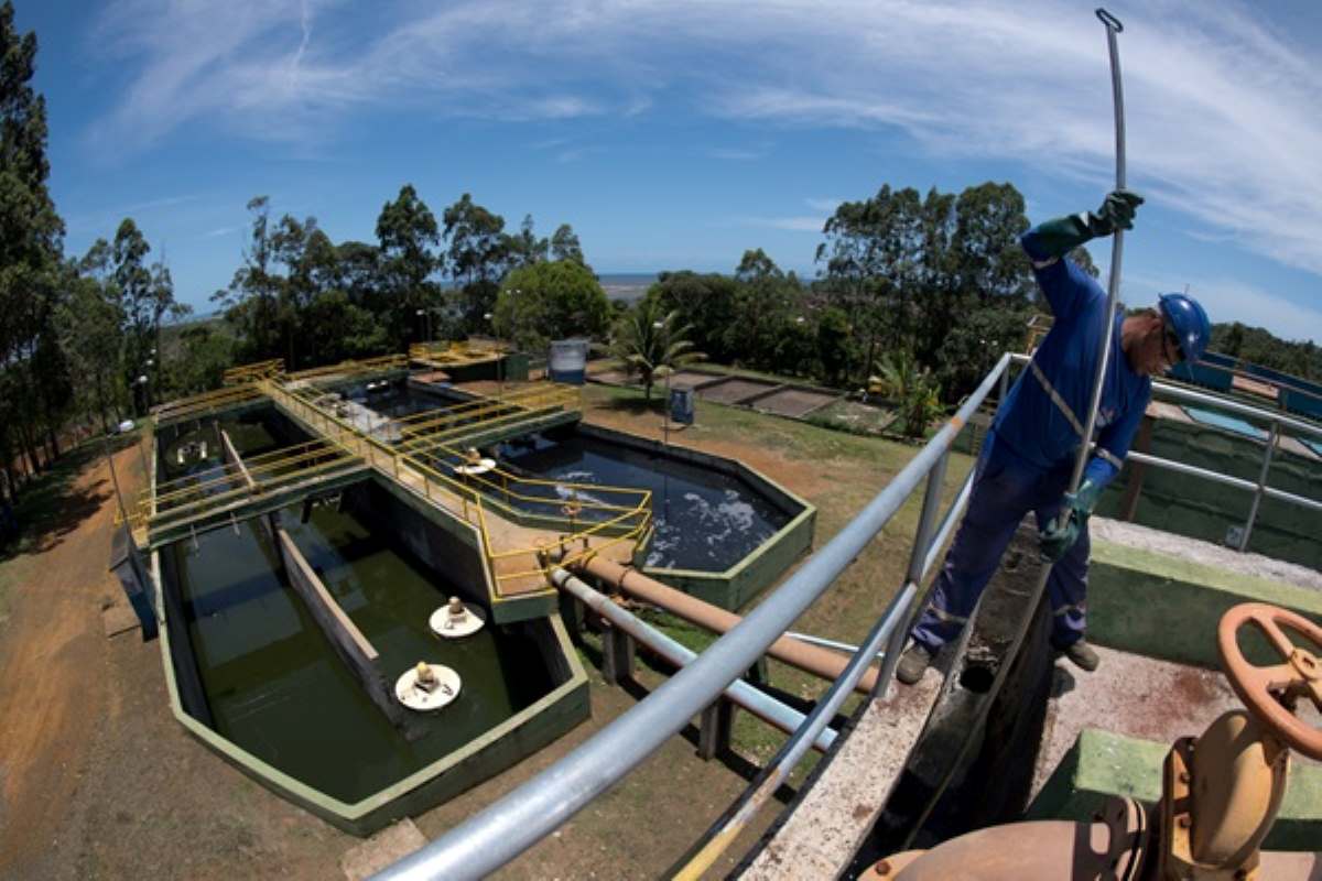 Estação de tratamento em Itacaré Estação de tratamento em Itacaré