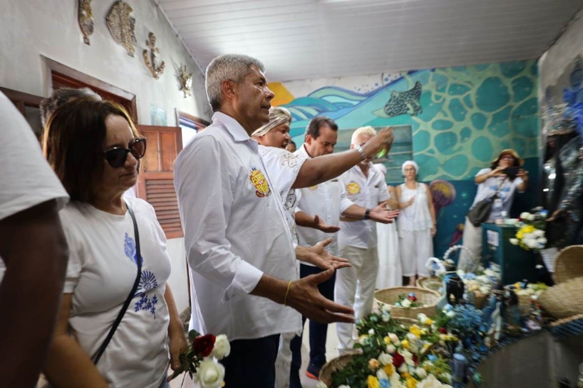 Jerônimo na Festa de Iemanja