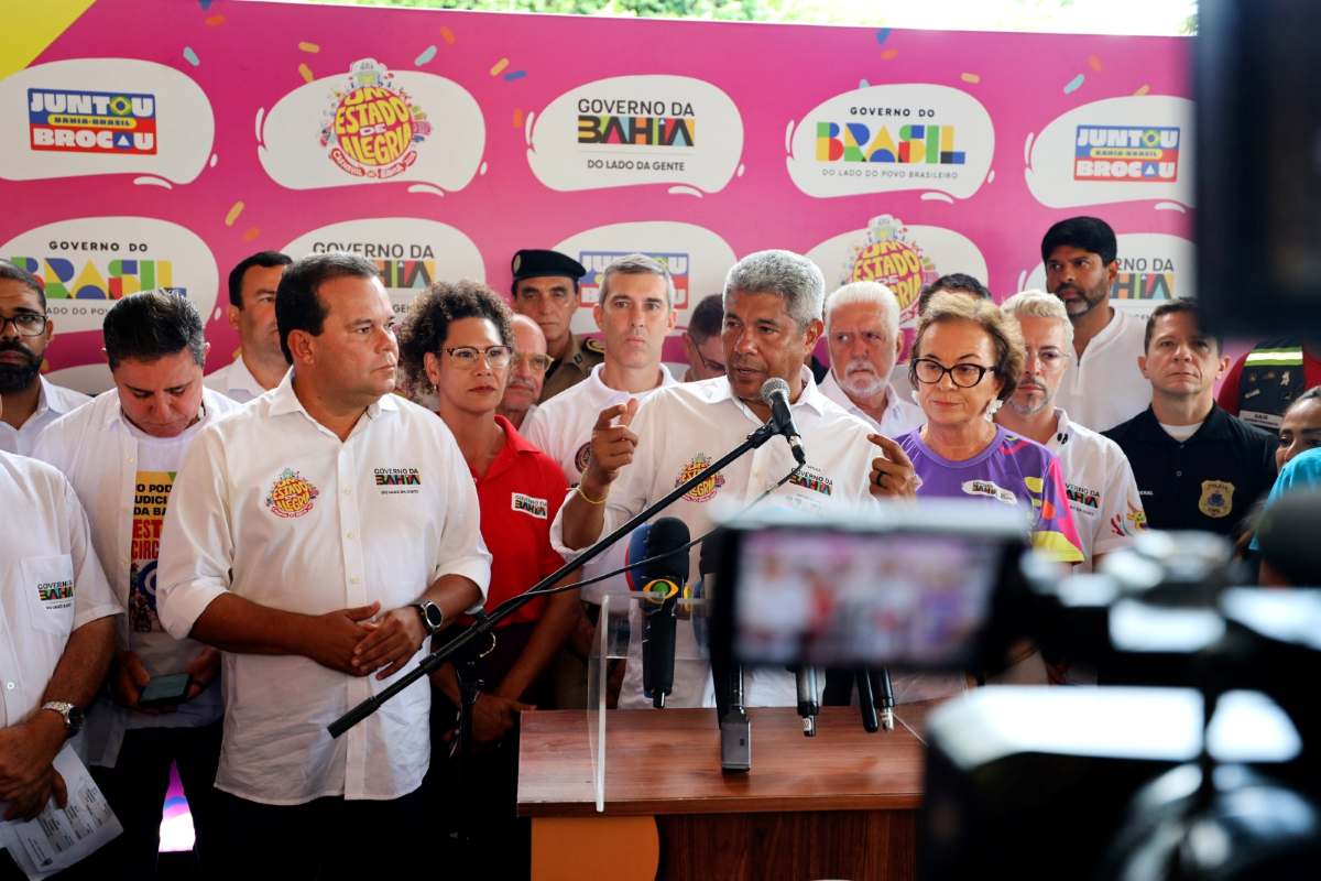 Coletiva com o governador Jerônimo Rodrigues