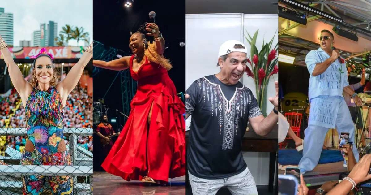 Ivete, Margareth, Durval e Xanddy