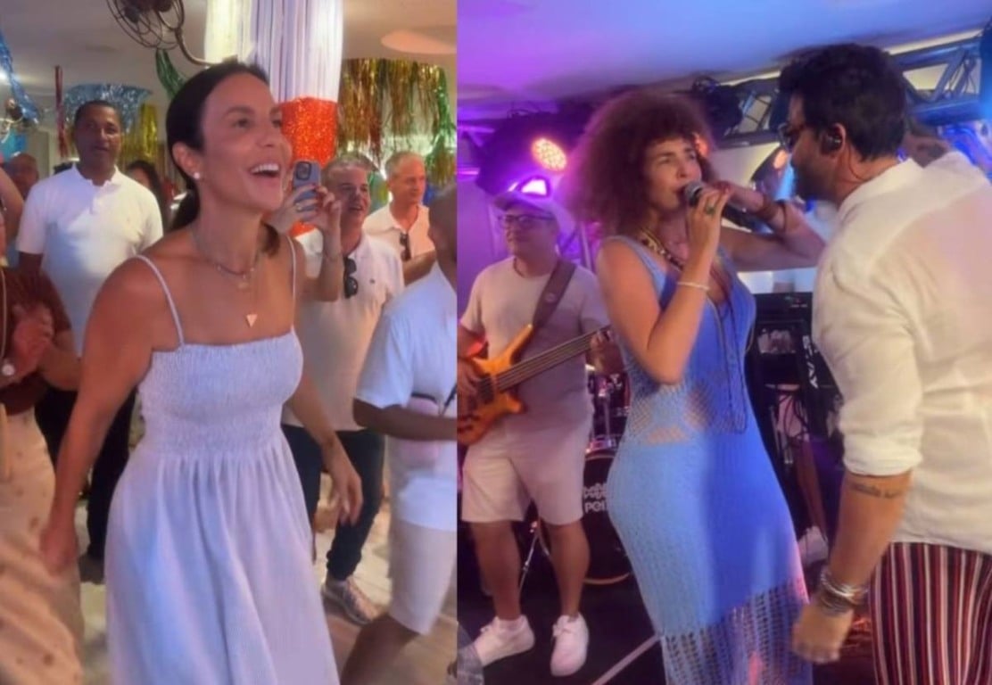 Ivete Sangalo, Vanessa da Mata e Alexandre Peixe