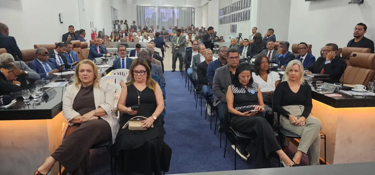 Na primeira sessão do ano, Executivo e Legislativo reforçam sintonia na Câmara de Feira de Santana