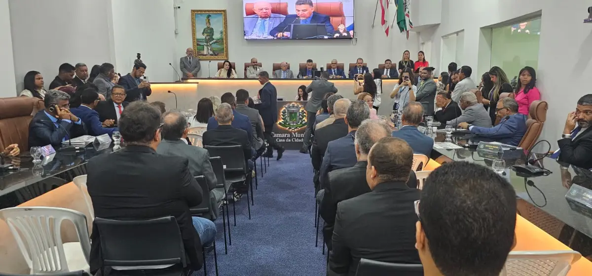 Na primeira sessão do ano, Executivo e Legislativo reforçam sintonia na Câmara de Feira de Santana