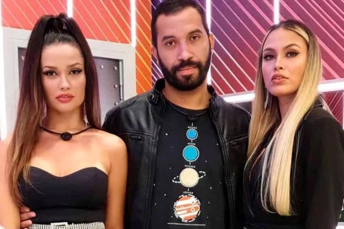 Juliette, Gil do Vigor e Sarah Andrade no BBB 21 