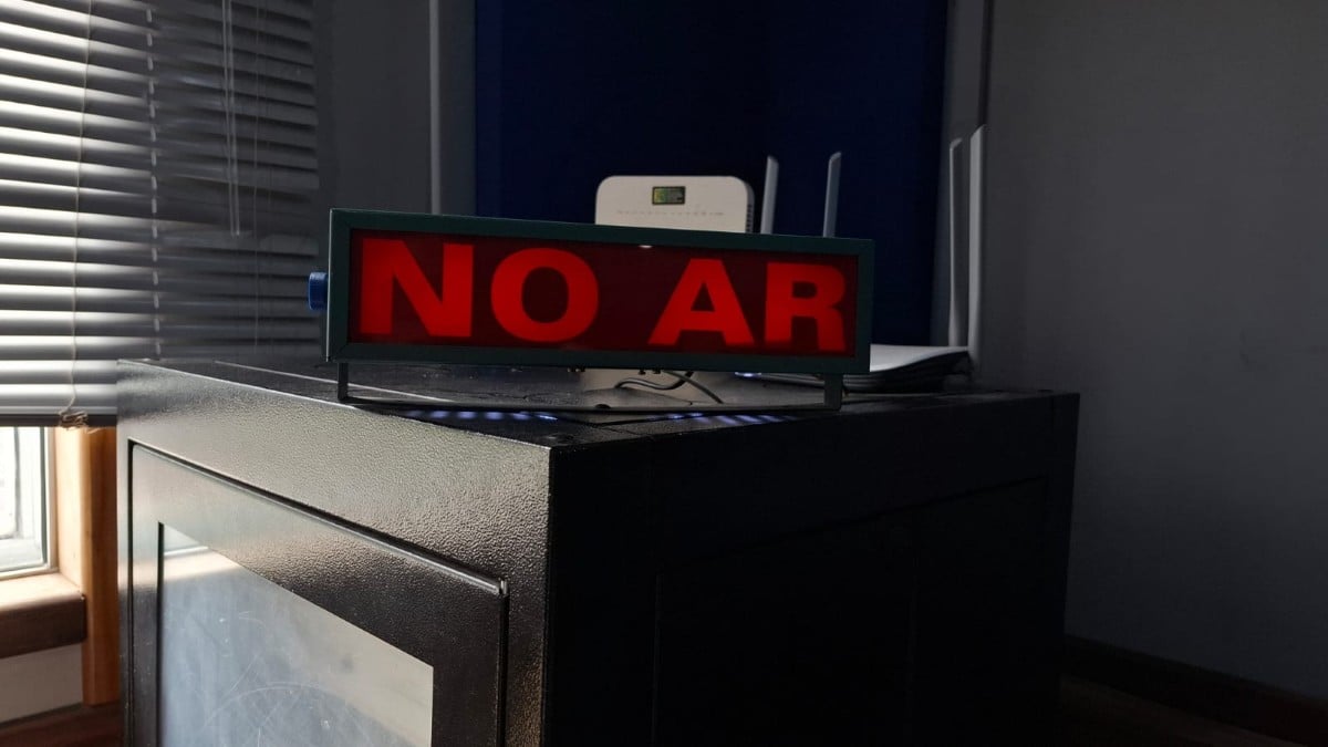No ar (rádio)