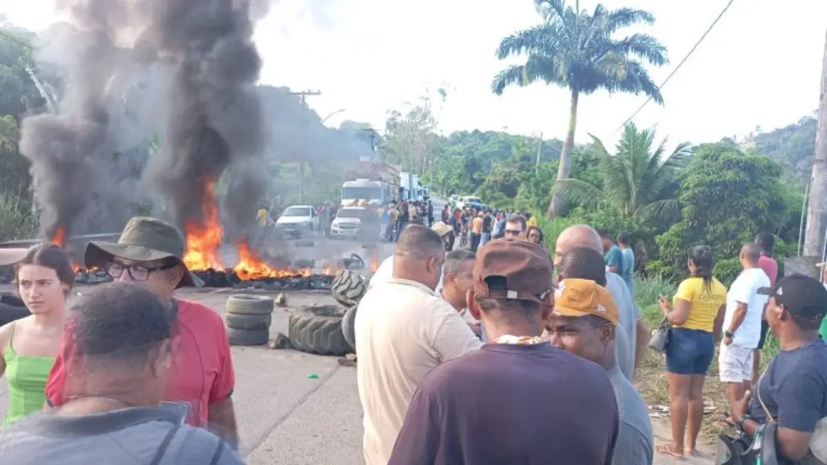 Protesto de produtores de cacau -