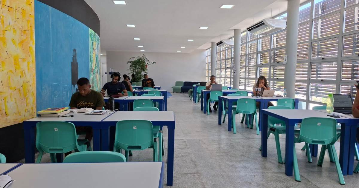 Sala de leitura | Foto: Kaio Vinícius/ Acorda Cidade Sala de leitura | Foto: Kaio Vinícius/ Acorda Cidade